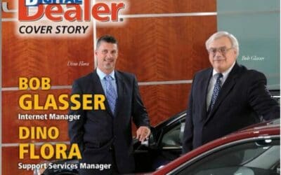 Bob Glasser, Internet Manager & Dino Flora, Support Services Manager, JM Lexus