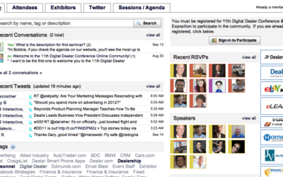 The 11th Digital Dealer Conference & Exposition Online Community is Live!