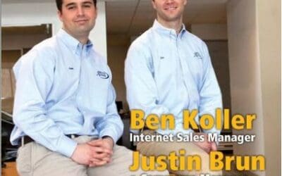 Justin Brun, e-Commerce Manager & Ben Koller, Internet Sales Manager, Acton Toyota