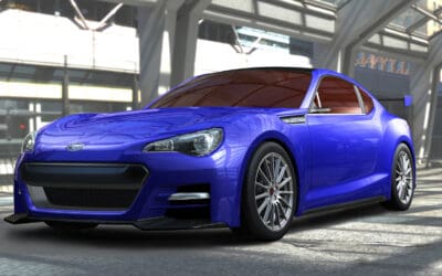 First RWD Subaru sports car concept revealed