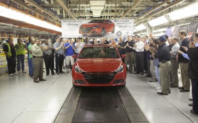 Chrysler Celebrate First Dodge Dart Off the Line