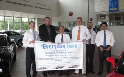 Medved Chevrolet Honored for Leading by Example