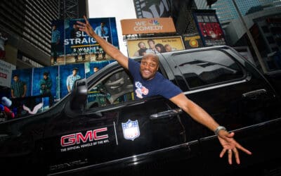 GMC Kicks Off NFL Season with Times Square Takeover