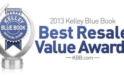 2013 Best Resale Value Award Winners Announced By Kelley Blue Book