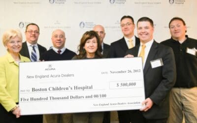 New England Acura Dealers Come Together to Help Raise Half a Million Dollars for Boston Children’s Hospital