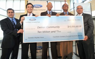 Ford Motor Company Launches New Program to Support Detroit Neighborhoods with $10 Million Investment