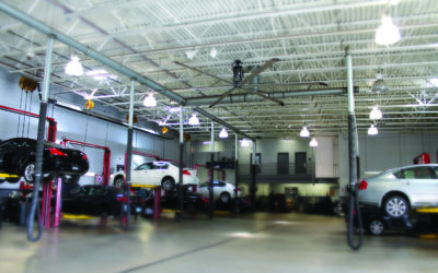 Safety and Productivity Shift into High Gear at Jim Lupient Infiniti with Kelley HVLS Fans