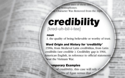 Building Credibility Through Defining Terms