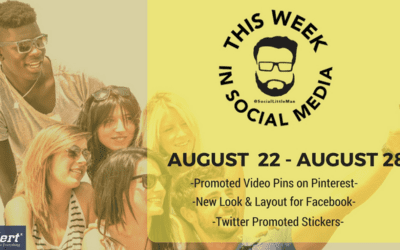 This Week in Social Media News: Week of August 22, 2016