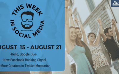 This Week in Social Media News: Week of August 15, 2016