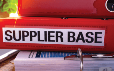 Benefits of Narrow, High Performing Supplier Base