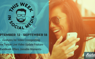 This Week in Social Media News: Week of September 12, 2016