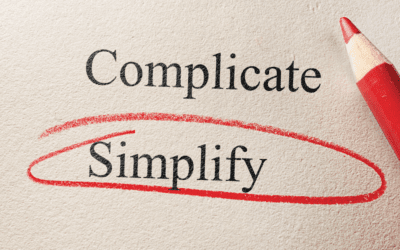 Simplify the Complex – Organize for Success in 2017