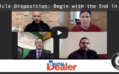 Vehicle Disposition: Begin with the End in Mind
