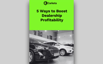 5 Ways to Boost Dealership Profitability