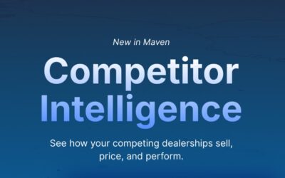 EMG Collaborates with S&P Global Mobility to Launch Competitor Intelligence Feature in Maven Helping Dealers Make More Informed Ad Decisions