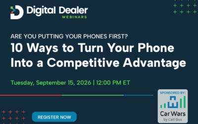 Are You Putting Your Phones First? 10 Ways to Turn Your Phone Into a Competitive Advantage